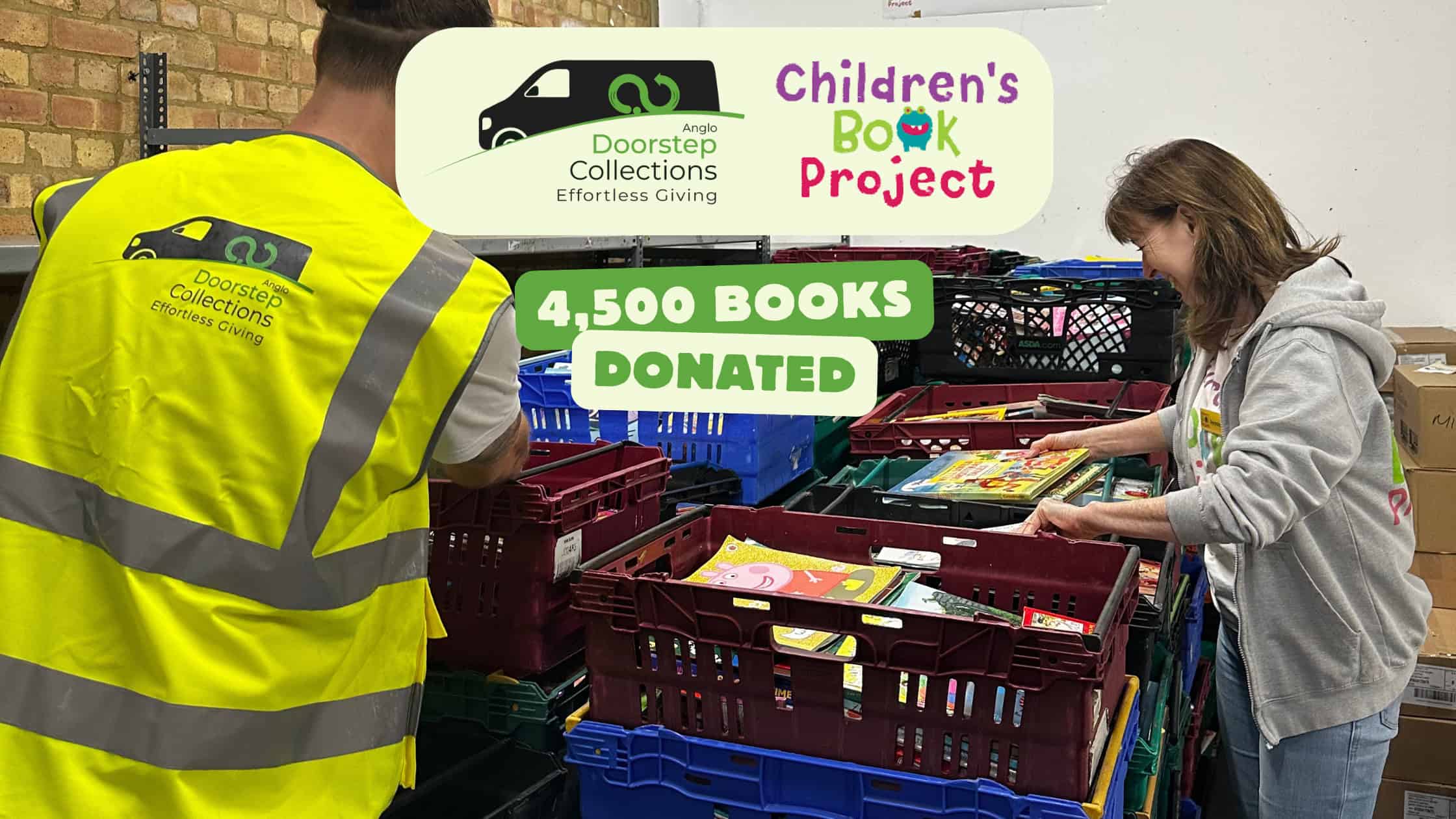 Donating Books To The Children’s Book Project